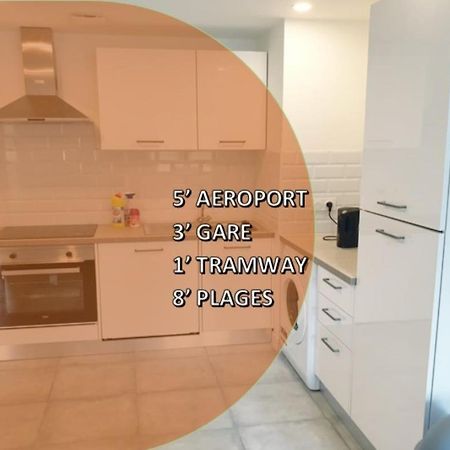 Appartements Renove 2023 Proche Aeroport 5Min, Gare Sncf 2 Min, Tramway Au Pied De L'Immeuble , Parking Possible, Renovated Apartments 2023 Near The Airport 5 Min, Train Station 2 Min, Tram Next To The Building 1 Min, Parking Possible Nizza Exterior foto