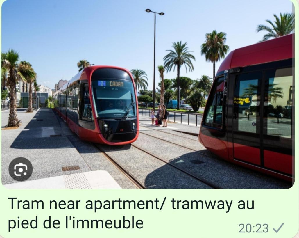 Appartements Renove 2023 Proche Aeroport 5Min, Gare Sncf 2 Min, Tramway Au Pied De L'Immeuble , Parking Possible, Renovated Apartments 2023 Near The Airport 5 Min, Train Station 2 Min, Tram Next To The Building 1 Min, Parking Possible Nizza Exterior foto