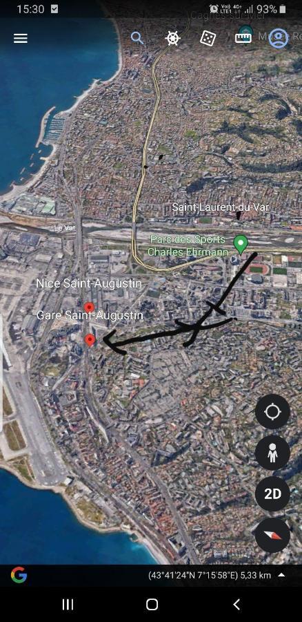 Appartements Renove 2023 Proche Aeroport 5Min, Gare Sncf 2 Min, Tramway Au Pied De L'Immeuble , Parking Possible, Renovated Apartments 2023 Near The Airport 5 Min, Train Station 2 Min, Tram Next To The Building 1 Min, Parking Possible Nizza Exterior foto