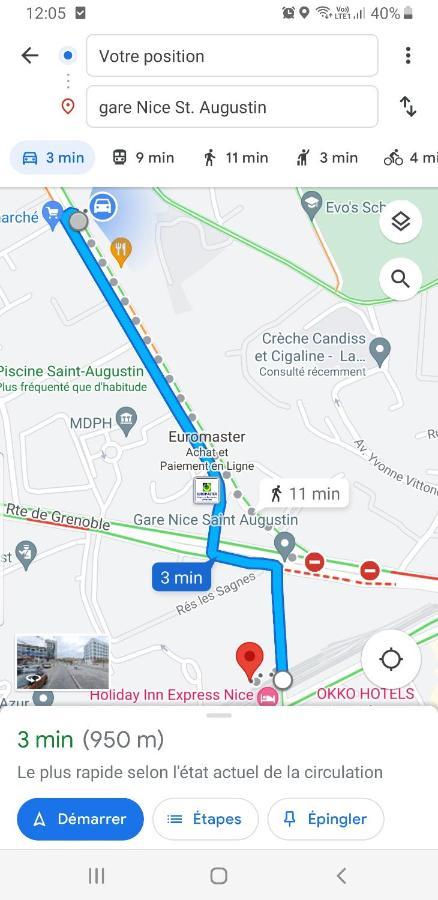 Appartements Renove 2023 Proche Aeroport 5Min, Gare Sncf 2 Min, Tramway Au Pied De L'Immeuble , Parking Possible, Renovated Apartments 2023 Near The Airport 5 Min, Train Station 2 Min, Tram Next To The Building 1 Min, Parking Possible Nizza Exterior foto